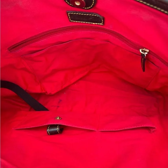 Dooney & Bourke Hot Pink Large Tote - Picture 3 of 10